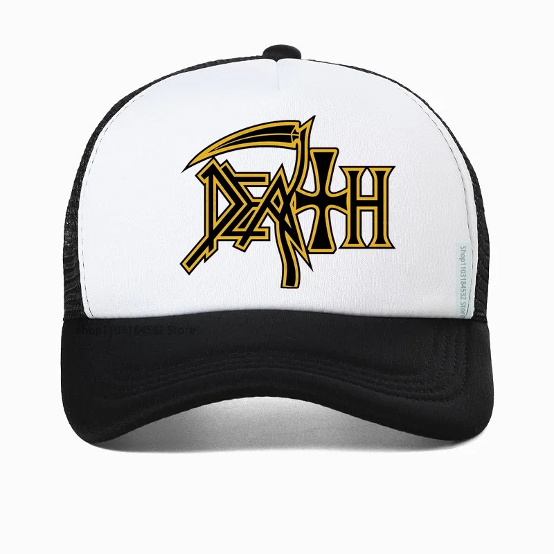 DEATH ROCK BAND HEAVY METAL Baseball Cap New DEATH ROCK Men Women hat Mesh Visor Outdoor Sun Hats