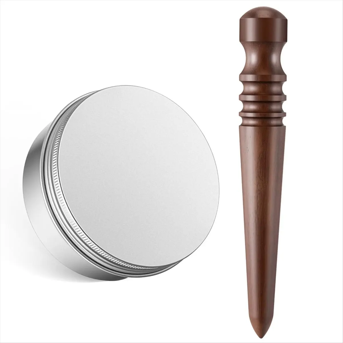 【2026 TOP Global】▼△◑2 Pcs PU Burnish Kit,150g Burnishing- and Sandalwood Polishing Stick, Polished Grinding Tool for Burnishing