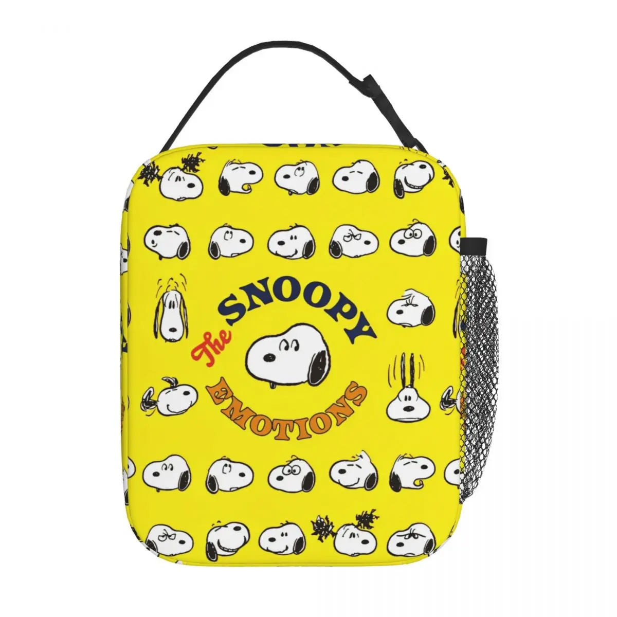 

Snoopys милые собаки Woodstock термоизолированные сумки для обеда для работы портативная сумка для еды контейнер термохолодильник ланч-боксы