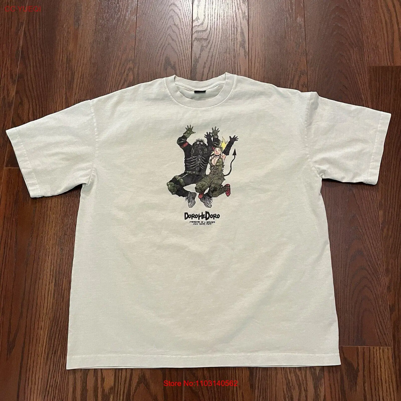 

Dorohedoro Kaiman Anime Manga T-Shirt XL Slashh Studio Q Hayashida Made In USA
