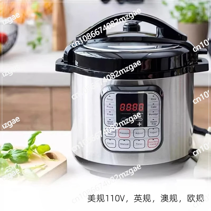 6L US Standard 110V Electric Pressure Cooker Intelligent Automatic Electric Pressure Cooker Rice Cooker