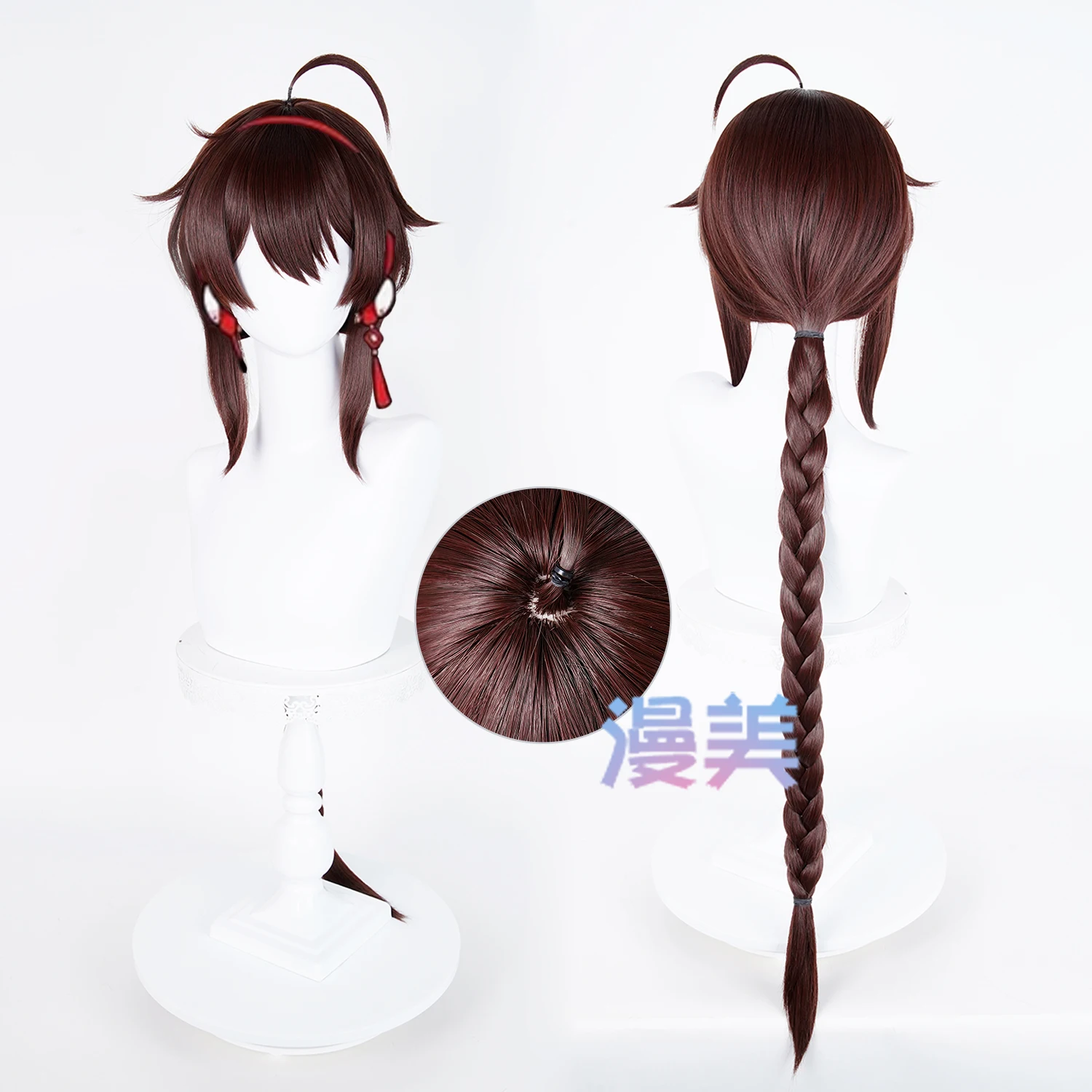 マンメイ-ボーカロイド-マーチ・レイン-ヘアバイン-コスプレ-トップピース-ウィッグ-在庫あり-コスプレアクセサリー＆小道具-パペットリー-テーブルゲーム用