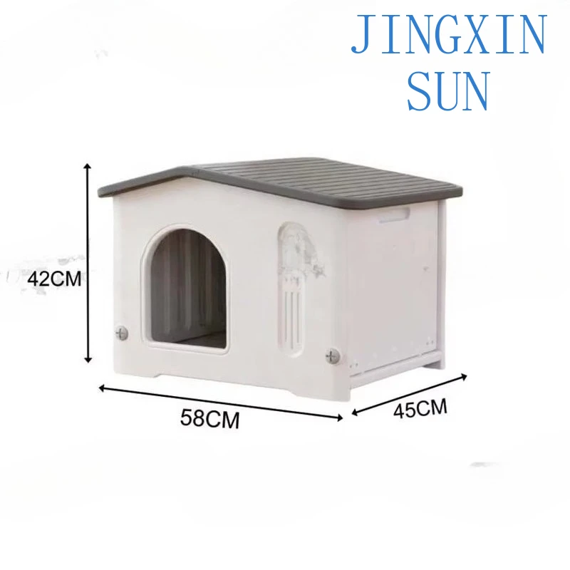 Small Size House Villa for Little Dog/Cat Pet Kennel Adjustable Safety Indoor/Outdoor Puppy Non-Toxic