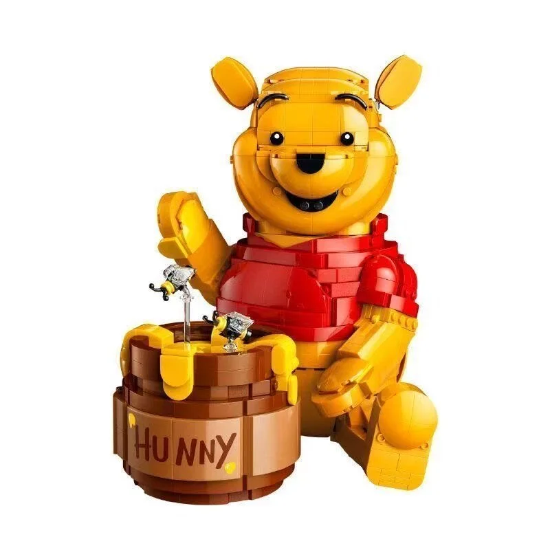2026 cute teddy bear toy building blocks suitable for birthday, Christmas, holiday gifts, and home decoration small ornaments view 5