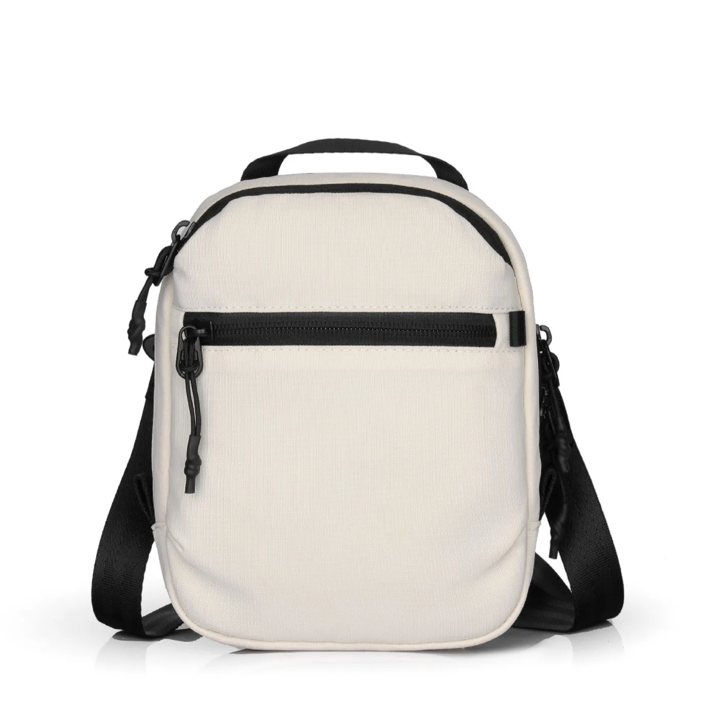 Casual Crossbody Bag Lightweight Nylon Shoulder Bag with Top Handle for Daily Commute