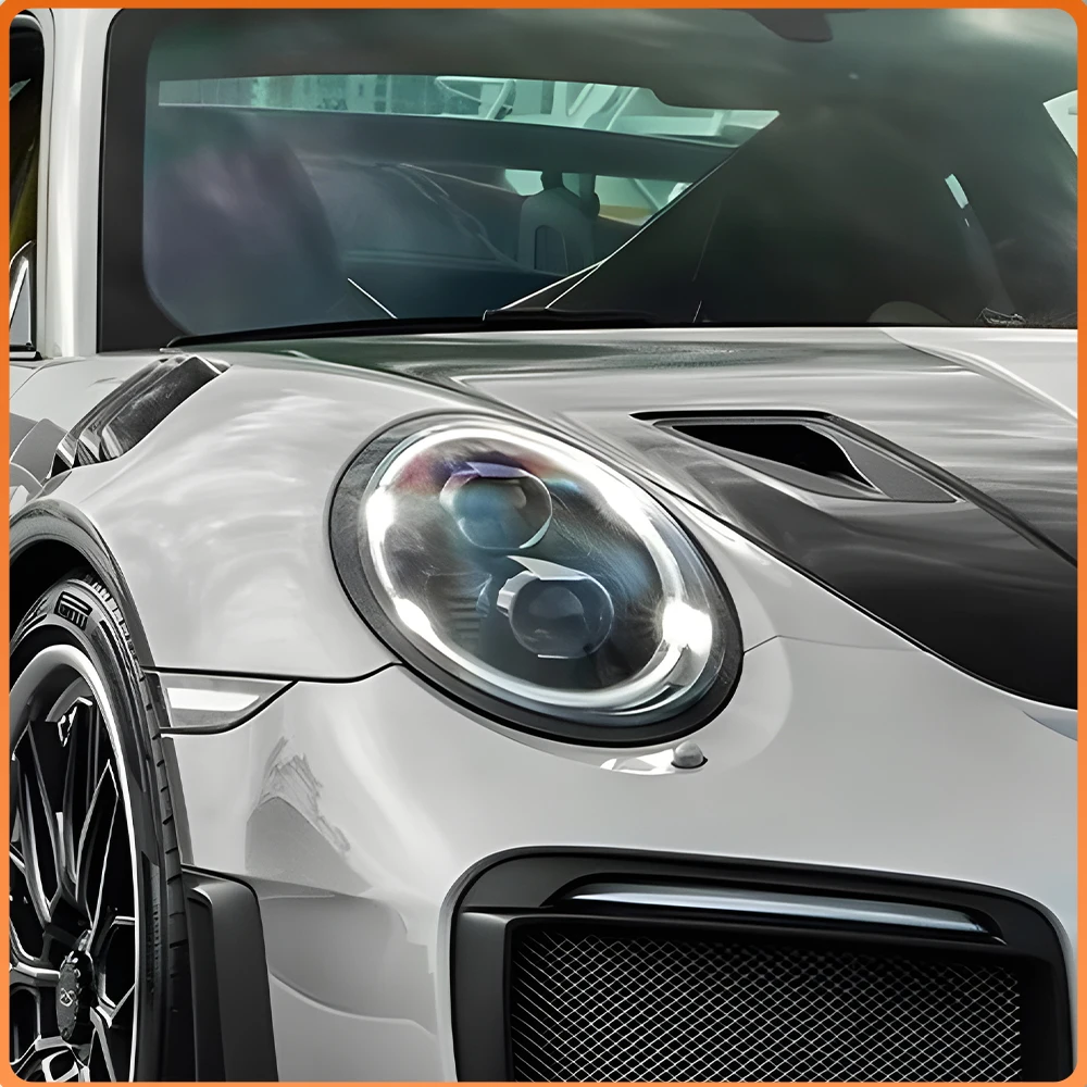 

For Porsche 911-997 2005-2009 Front Headlights LED Upgrade High-Quality Daytime Running Light Projection Lens Accessories