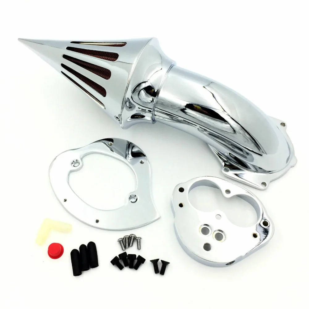 

Motoryccle Chrome Air Cleaner Intake Kit Spike For Kawasaki Vulcan 1500 1600 Classic 2000-2012