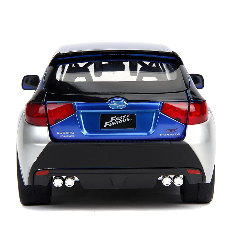 1:24 subaru impreza wrx sti legierung auto diecasts & spielzeug fahrzeuge auto modell miniatur modell modell auto spielzeug für kinder