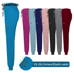 Pantalones elásticos ajustados para mujer, pantalón de trabajo para enfermera, médico, clínica, Enfermería, venta al por mayor