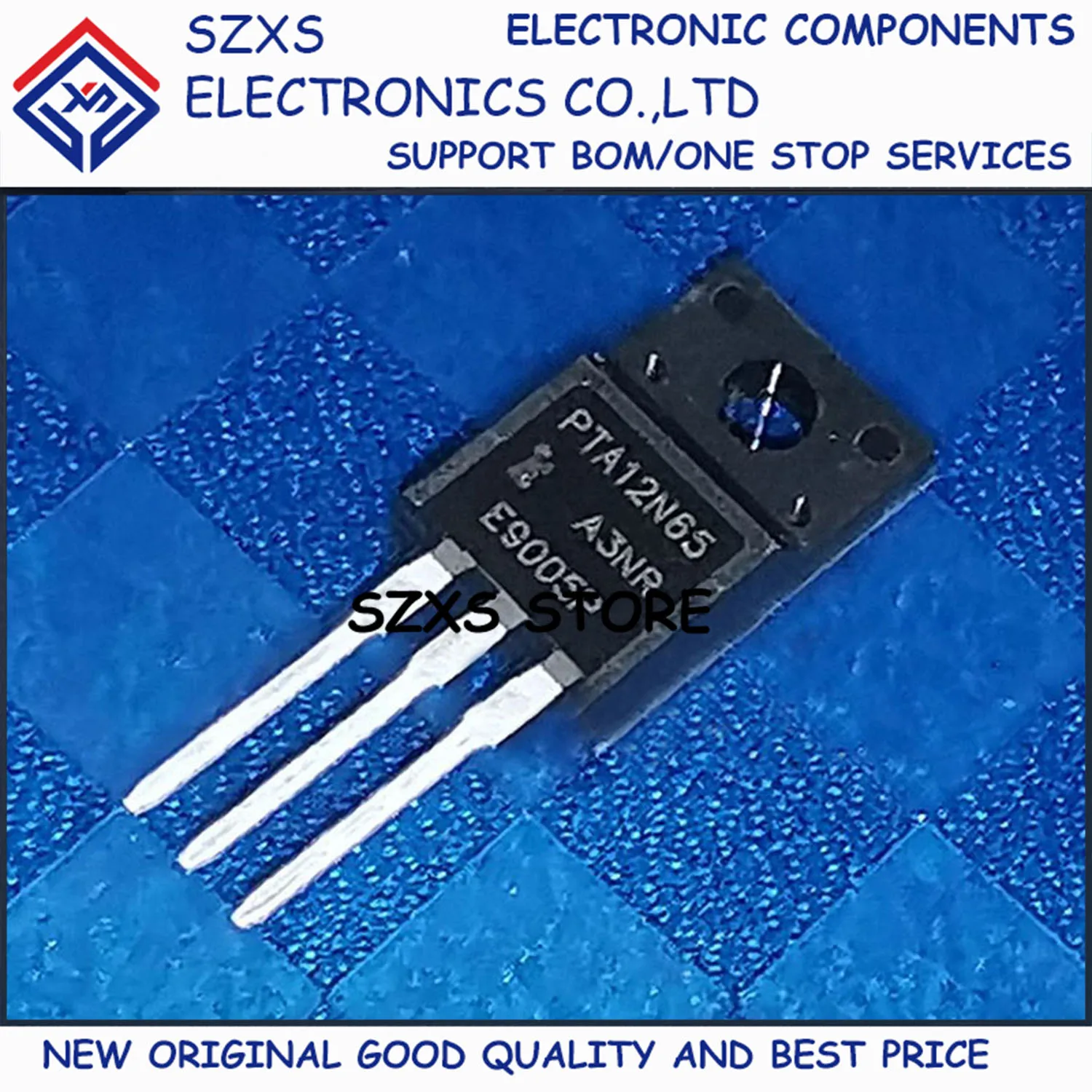 

New Original 20Pcs PTA12N65 12N65 TO-220F 650V 12A MOSFET Field-effect Transistor In Stock Electronic Components Good Quality