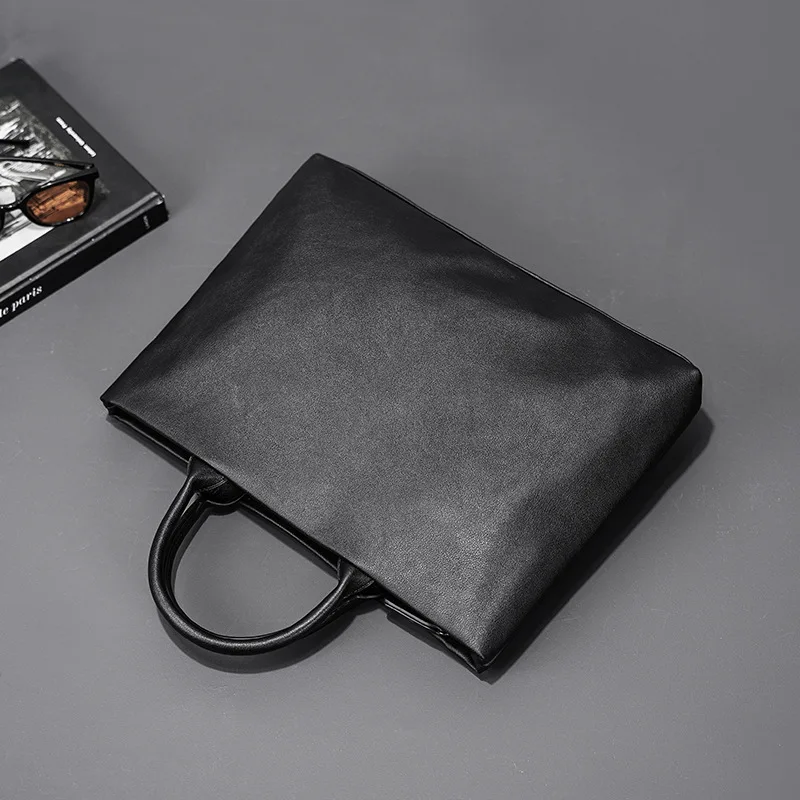 2024 New Arrival Business Men's Top-Handle Bag for Daily Commute and Travel with Laptop Compartment handbags sac à main bolsa 가방
