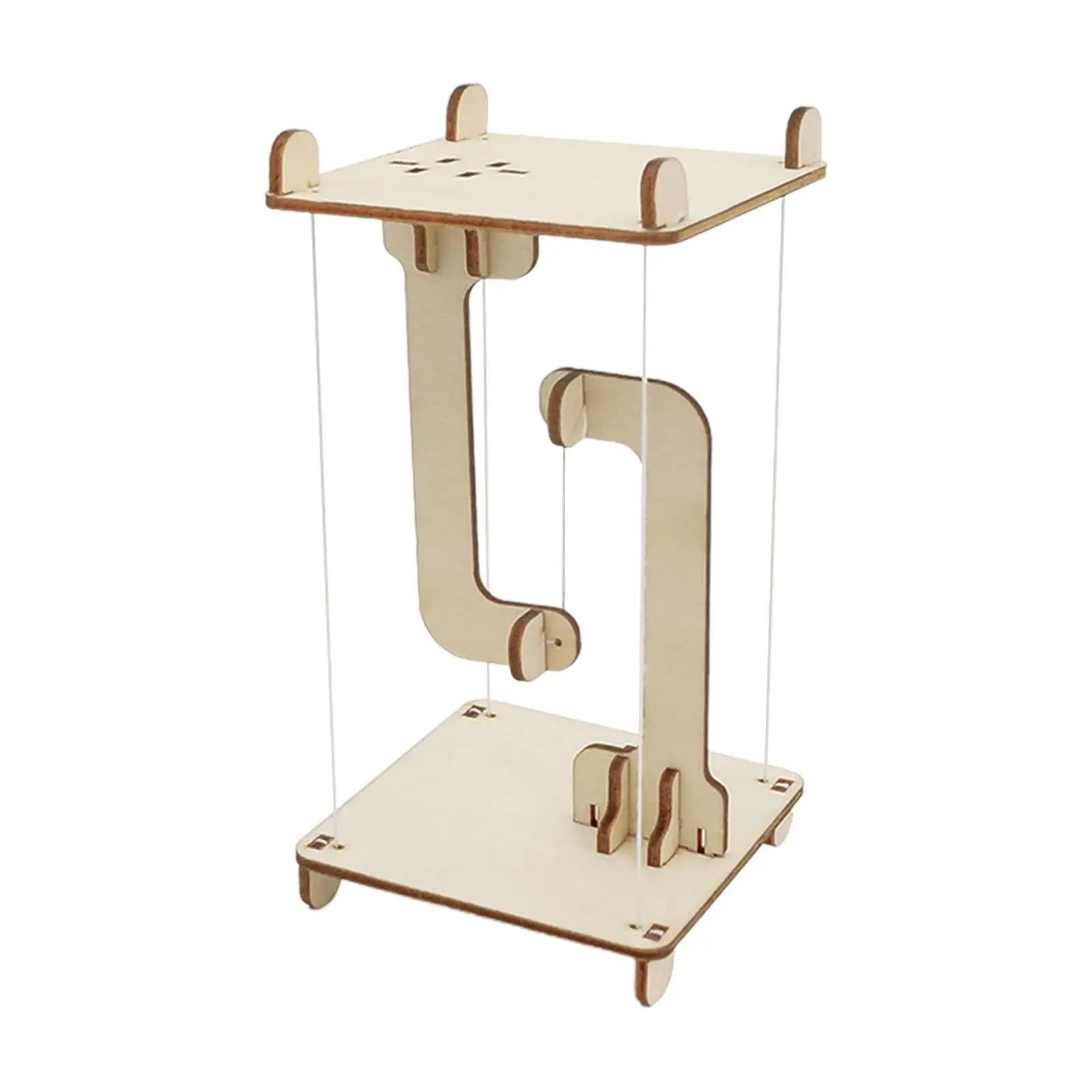 Wooden Science Experiment Kit Tensegrity Floating Building Toy for Kids 6 12 Creative Education Model