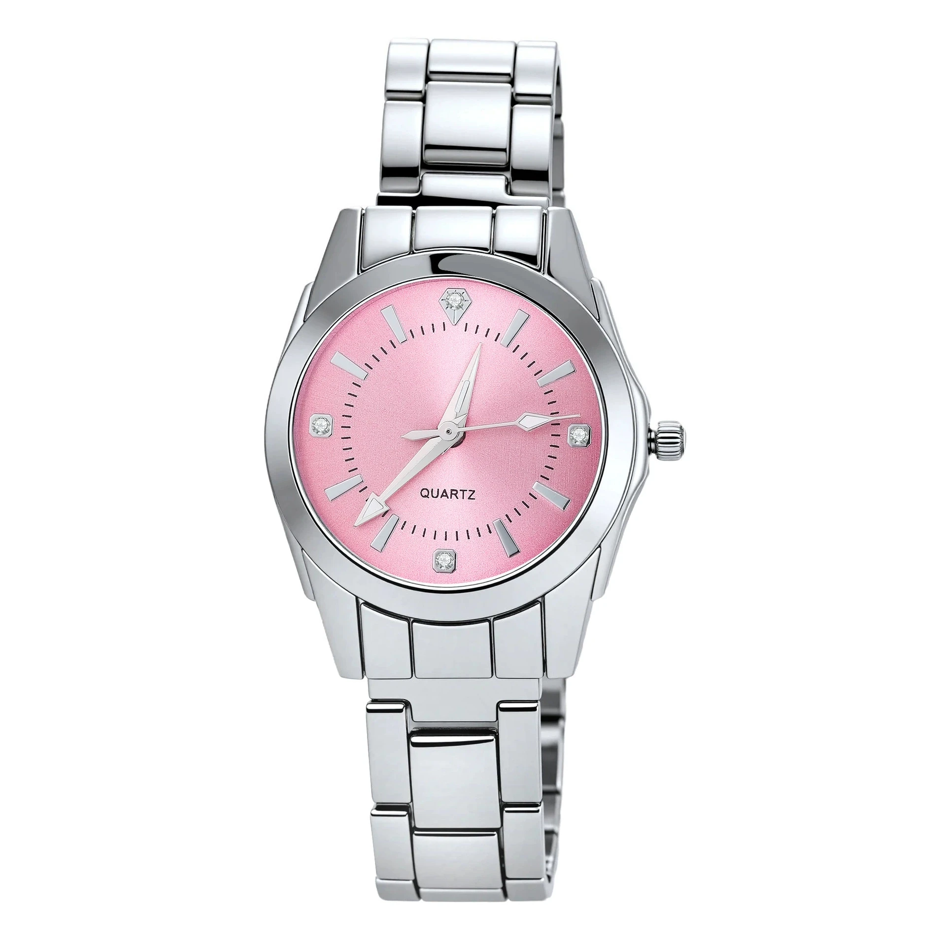 New Fashion Luxury Woman Elegant Bracelet Watch Students Sports Stainless Steel Quartz Watches Gifts Women Business Wrist Watch