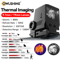 Anti-Seismic Infrared Thermal Imager Screen Cross Aiming Dovetail Clip Quick Disassembly Night Vision Outdoor hunting Detector