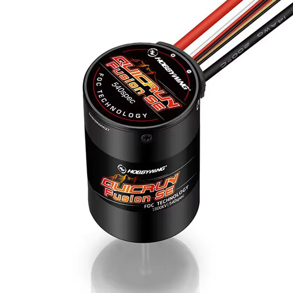 HobbyWing QuicRun Fusion SE 1800KV Waterproof Brushless Sensory Motor Built in 40A ESC 2 in 1 for RC 1/10 RC Climbing Car