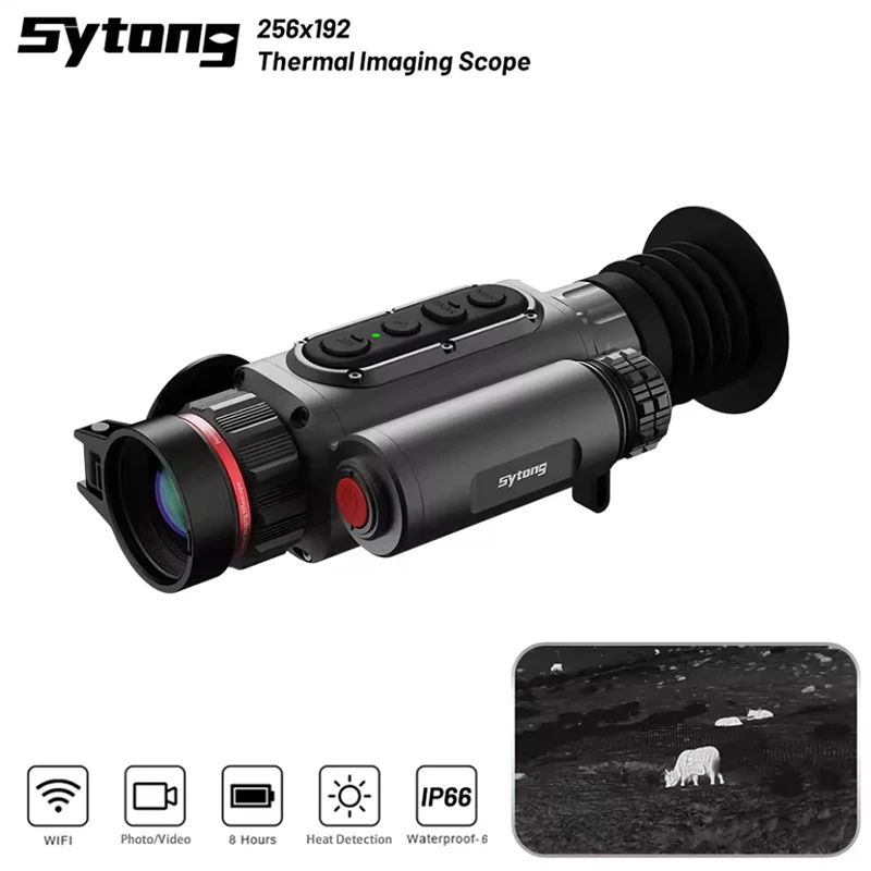 LM02 Monocular Thermal Imager  256X192 Hunting Imaging WIFI Connection Night Vision Scope Infrared Camera Imagery Monocular