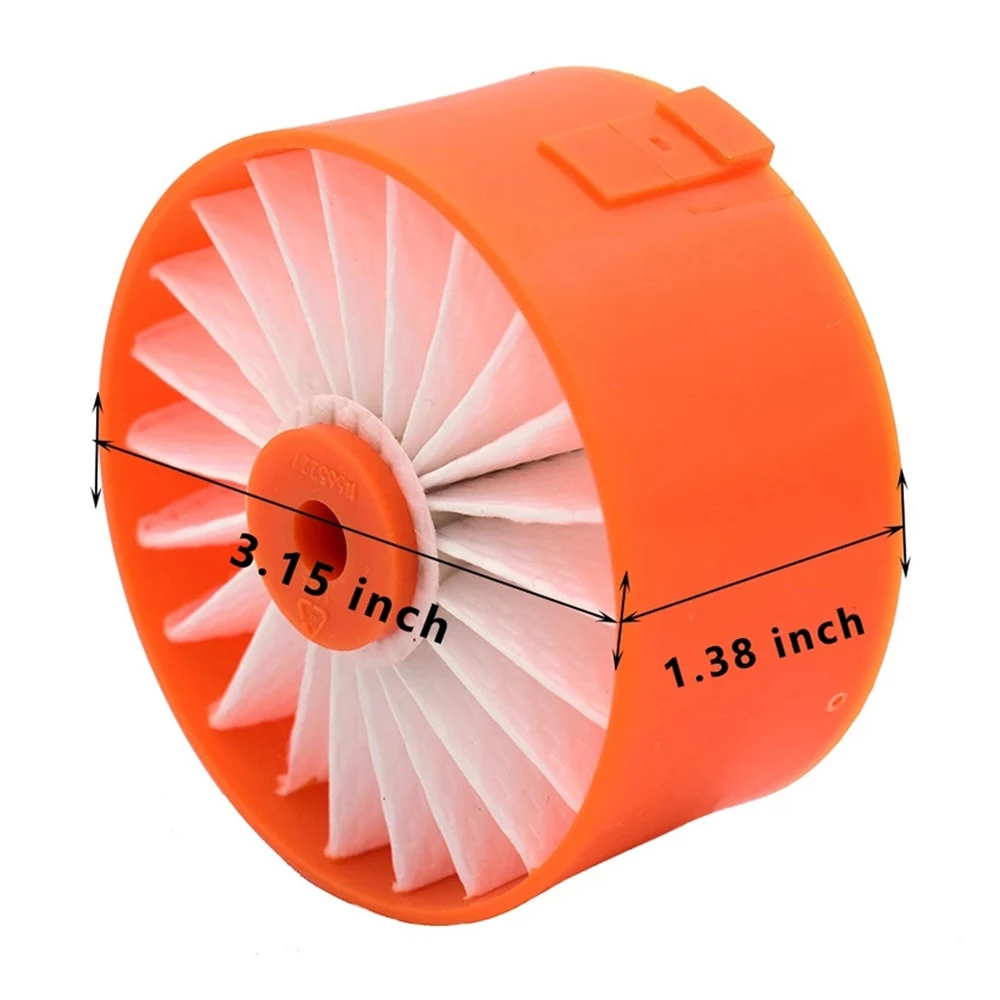 Escova do rolo do filtro para preto e DECKER, vácuo sem fio POWERseries, ferramentas de substituição BSV2020G