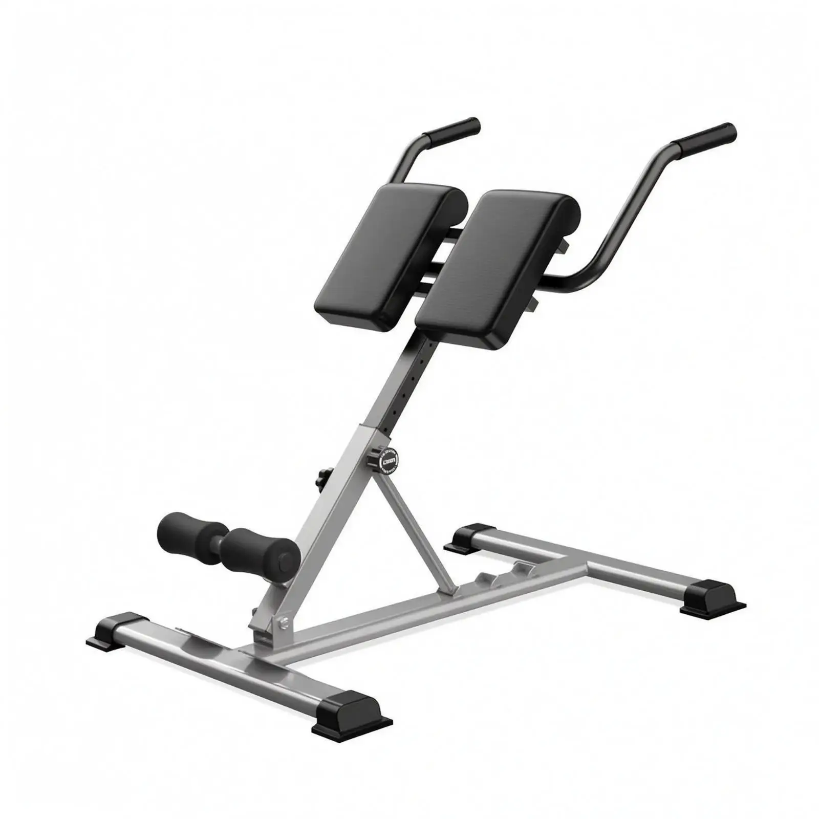 Adjustable Abdominal Exercise Equipment Roman Chair with Metal Frame for Core Strength Training and Back Extension Movements