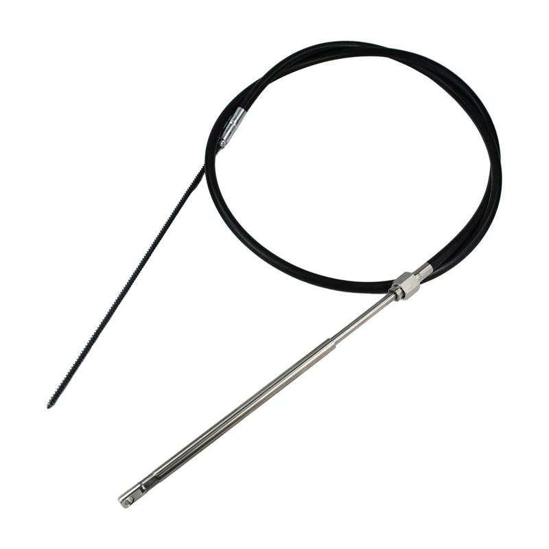 Safe-T QC 9FT Mechanical Steering Cable M66X09 SSC6209 Compatible with Teleflex Helm And Bezel Kits SH5094-1P/SB27484P SH5150P