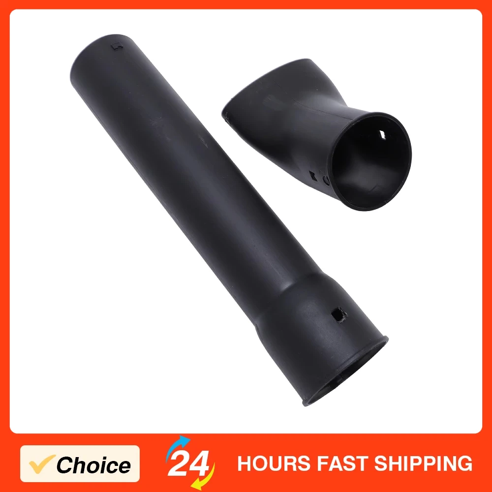Universal Leaf Blower Nozzles ABS Flat End Multifunctional Handheld Car Drying Nozzle Attachments Easy Install for Yard Garden
