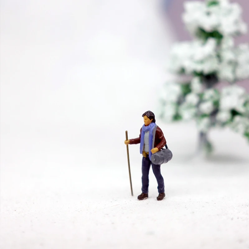 1/87 scale Travel Little People new toy, garden, flower, bonsai, rockery miniature landscape decoration ornaments