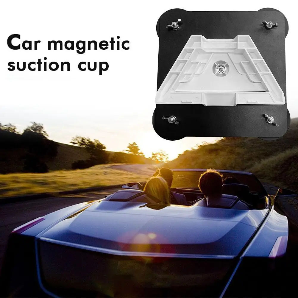 

for StarLink Mini Car Magnetic Suction Cup Holder No Punching Required Stable Device Bracket Base