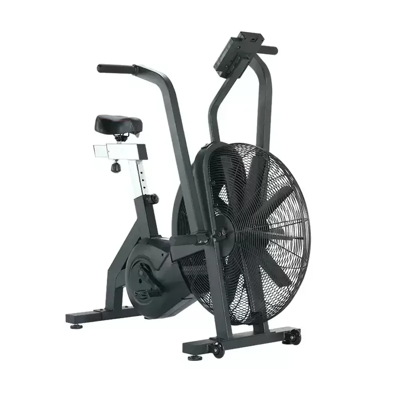 Magnetic Wind Resistance Fan Bike, Commercial & Household Stationary Exercise Bicycle for Workout