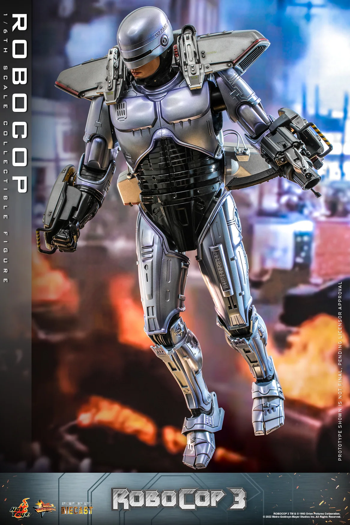 

HOTTOYS Ht 1/6 Mms669d49 Robocop 3 Anime Peripheral Action Figures Model Garage Kit Statue Toys Collection Children Gift Figura