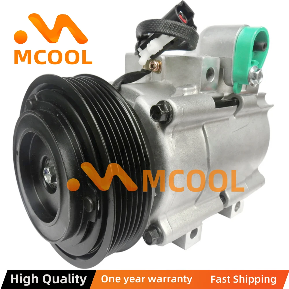 Electric Air Conditioning Compressor Cooling Pump Pulley PV6 HCC HS18 for FORD ESCAPE 2.3 MAZDA TRIBUTE 2.3L 4CYL F500LM3AA01