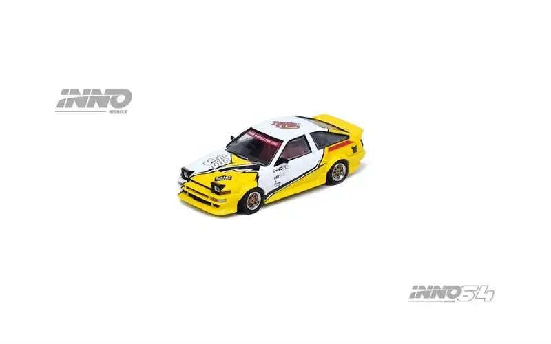 インノダイキャストモデルカー、スプリンター、トゥルーノ、ae86、ダイキャストカスタムショー、1:64