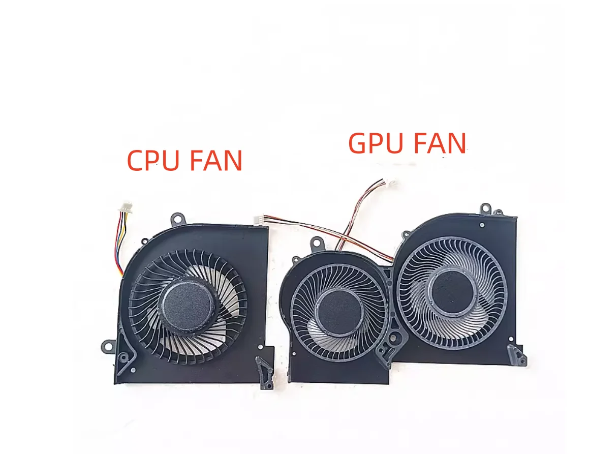 Wentylatory chłodzące GPU CPU do laptopów MSI GS65 GS65VR WS65 16Q4 Stealth 8SE 9SF MS-16Q4, radiator, wentylator DC5V 0.5A BS5005HS-U3I U3J
