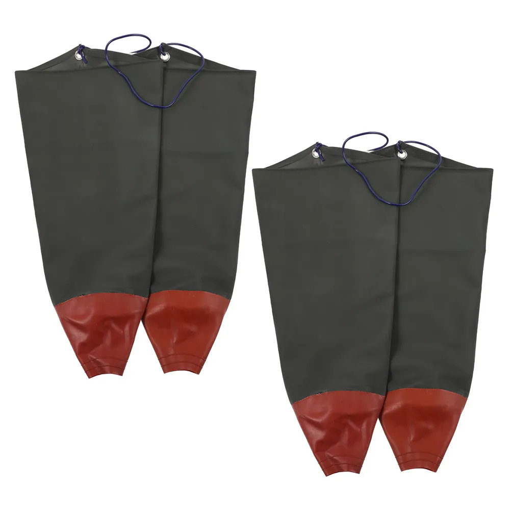 

2Pairs Long Rubber Gloves Arm Oversleeves Waterproof Oil Proof Full Arm Protection for Cooking Cleaning Gardening Household