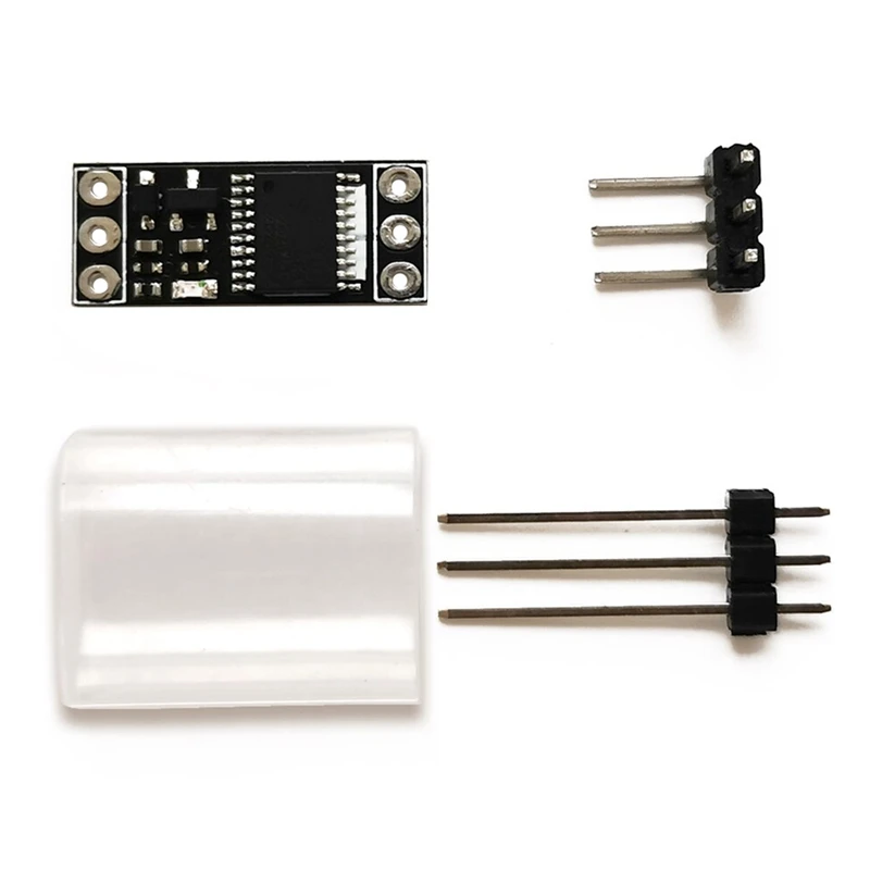 Imagem -06 - Placa Adaptadora Preta para Transmissor Módulo Cr1 Ppm Sbus para Elrs Crsf At9s Flysky Wlfy mc Transmissor