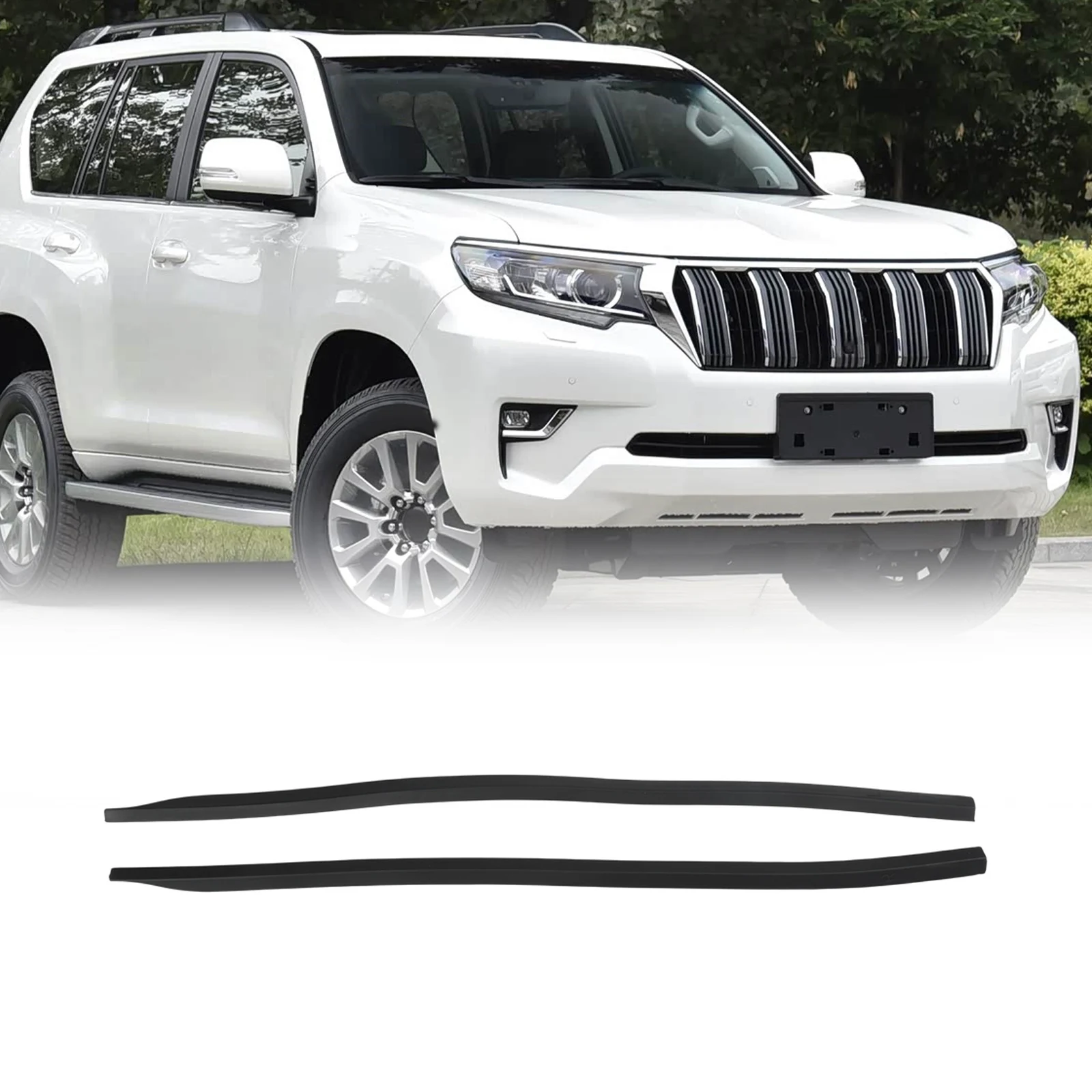 Vehicle Upgrades Car Maintenance Prado LC250 Easy Installation Rubber Seal Front Seal Strip User-Friendly Upgrade