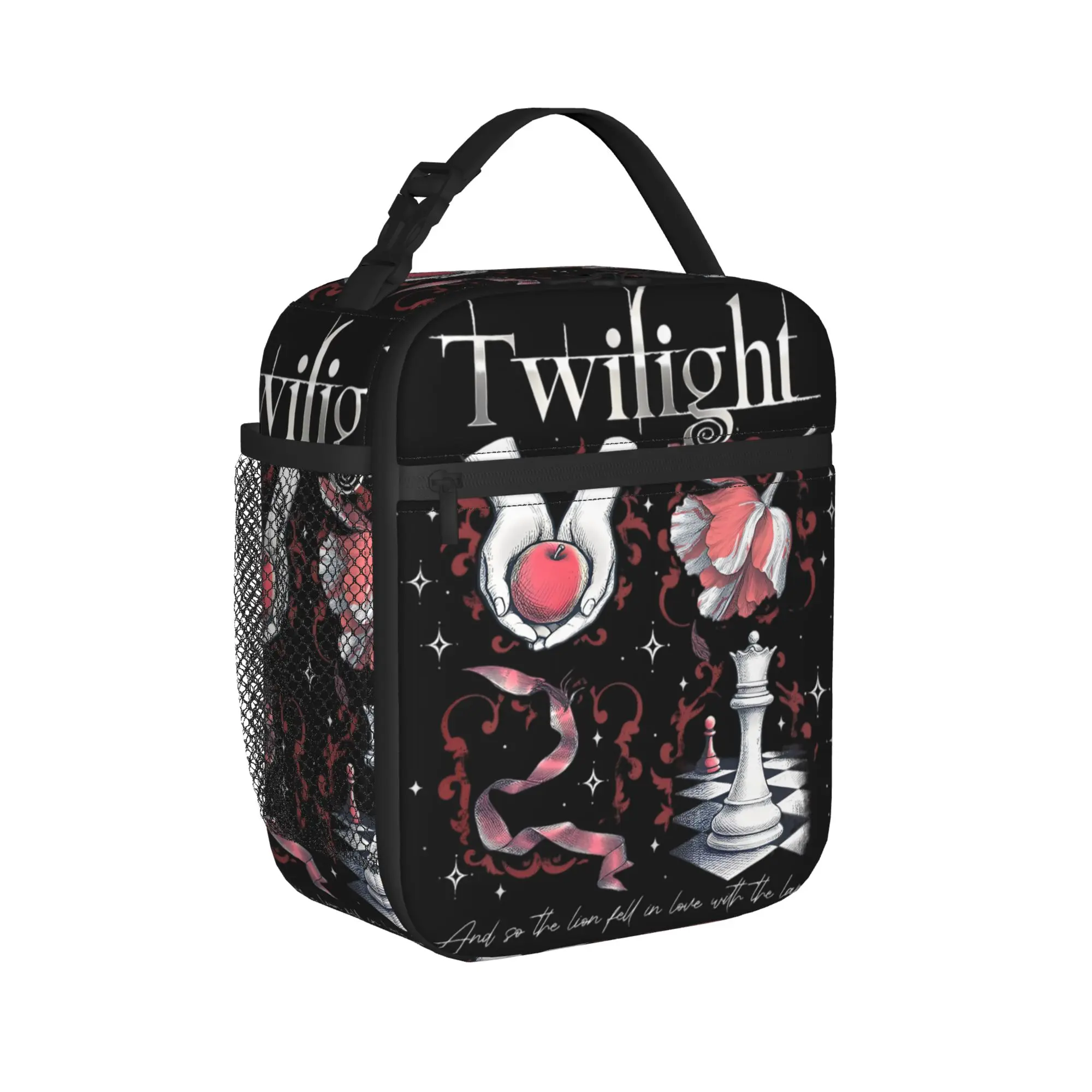 Vampires Wolves Twilight Saga Romance Insulated Lunch Bags Large  Thermal Bag Tote Lunch Box Office  Picnic Food Storage Bags