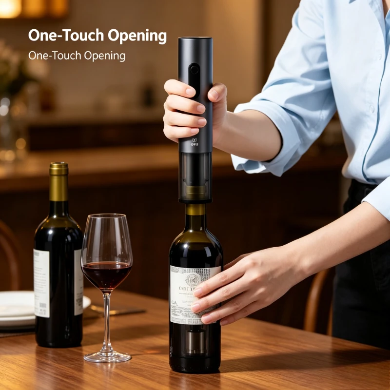 デリ電動ワインオープナーセット ステンレス製 多機能ワインコ - Wine Beer Deli のレビューと価格