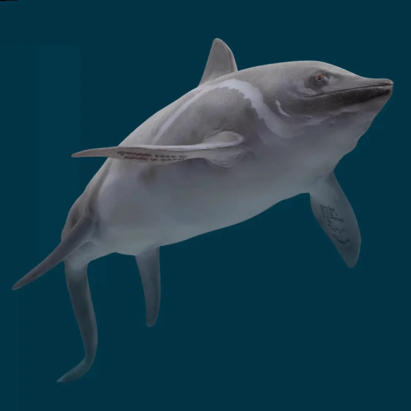 Dinosaurier-König-Modell 92, Ichthyosaurier-Wachstumsbegleiter, Actionfigur, statisches Tiermodell, Ornament, Sammlung, Geschenk, echt auf Lager