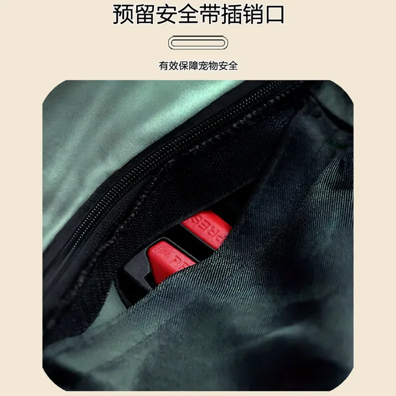 Waterproof Car Dog Bed for Rear Seat Travel Pet Kennel Removable Trunk Crate Portable Puppy Cushion Auto Interior Accessories