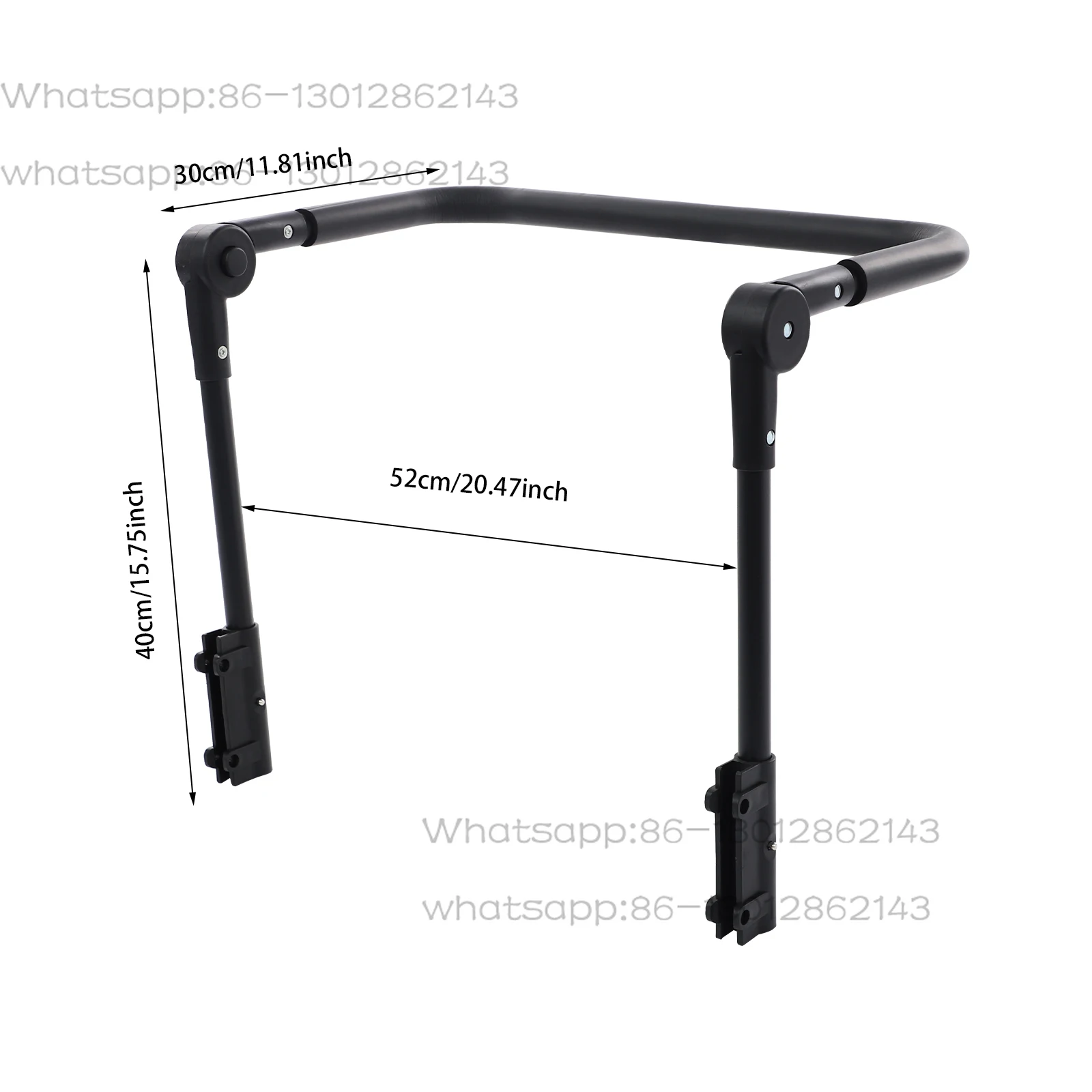 

Universal folding handle for camping vehicles, adjustable handle for camping vehicles