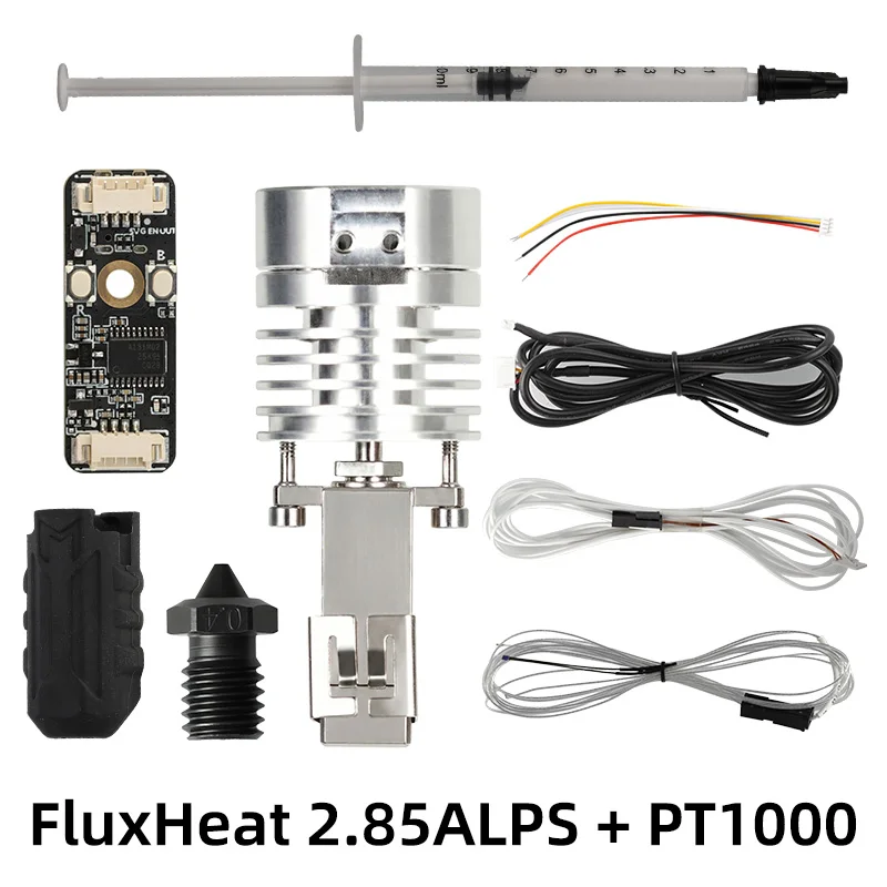 Mellow 2.85MM FluxHeat V6 Hotend Voor Voron Blv Vzbot Hevort DIY 3D Printer Geschikt Voor Afdrukken 2.85MM TPU Filament