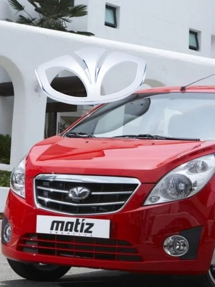 Pegatinas 3D con logotipo Daewoo para Daewoo Matiz Lanos Kalos, emblema de parrilla para capó delantero, insignia para maletero trasero, accesorios de estilo para automóvil, 1 Uds.