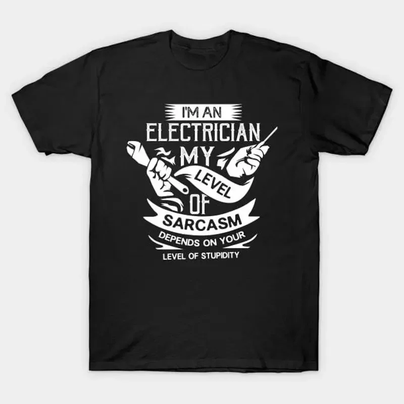 Lustiges sarkastisches T-Shirt für Elektriker, Wireman, Linesman, S 5XL, schnell lieferbar