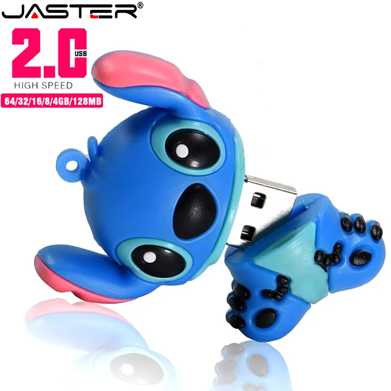 

Новый милый мультяшный USB-флешка 128 ГБ Мини-флешка 64 ГБ Memory Stick U Disk Подарок 32 ГБ USB 2.0 Флэш-накопитель 16 ГБ