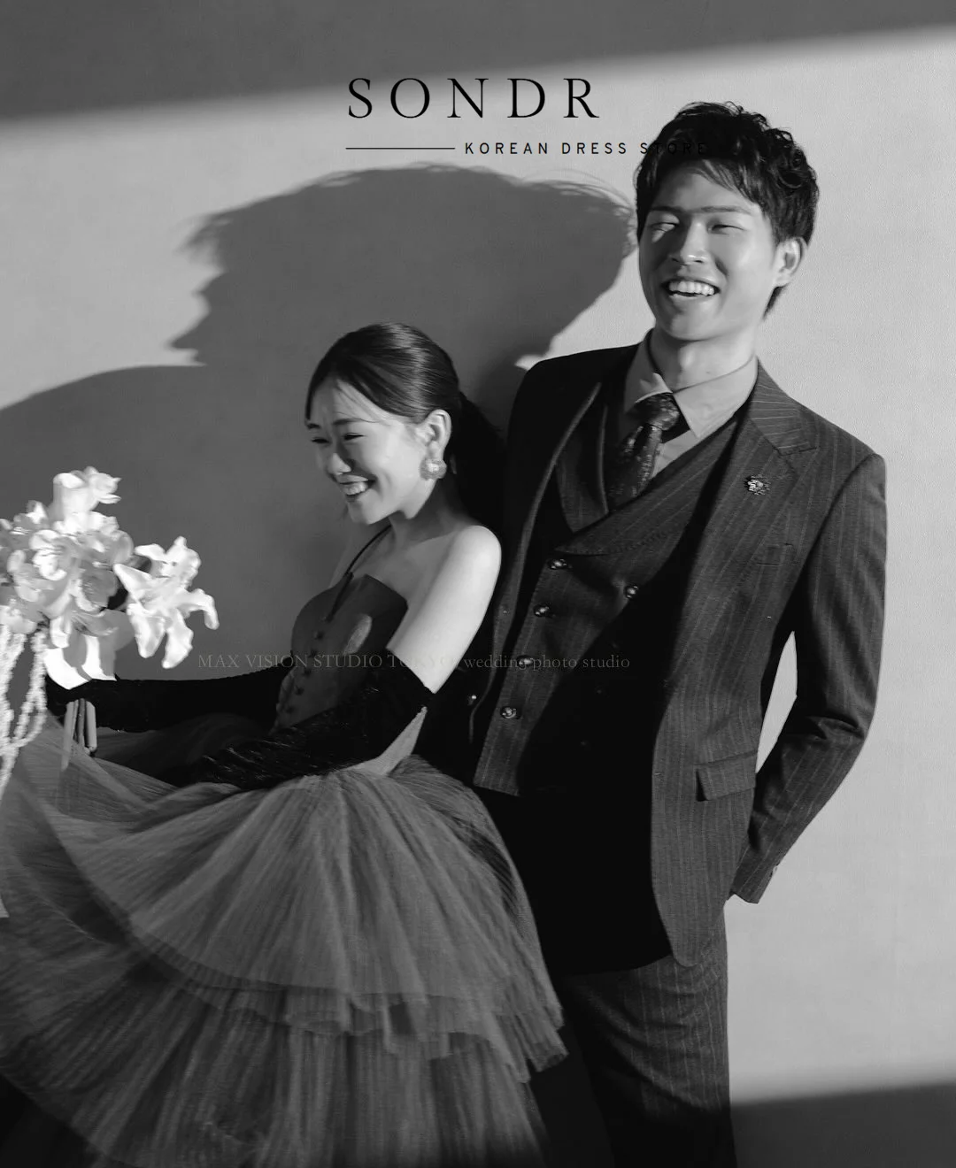 Sondr personnalisé gris japonais luxe robes de soirée de mariage bretelles Spaghetti à plusieurs niveaux Tulle robe de mariée robes de séance Photo