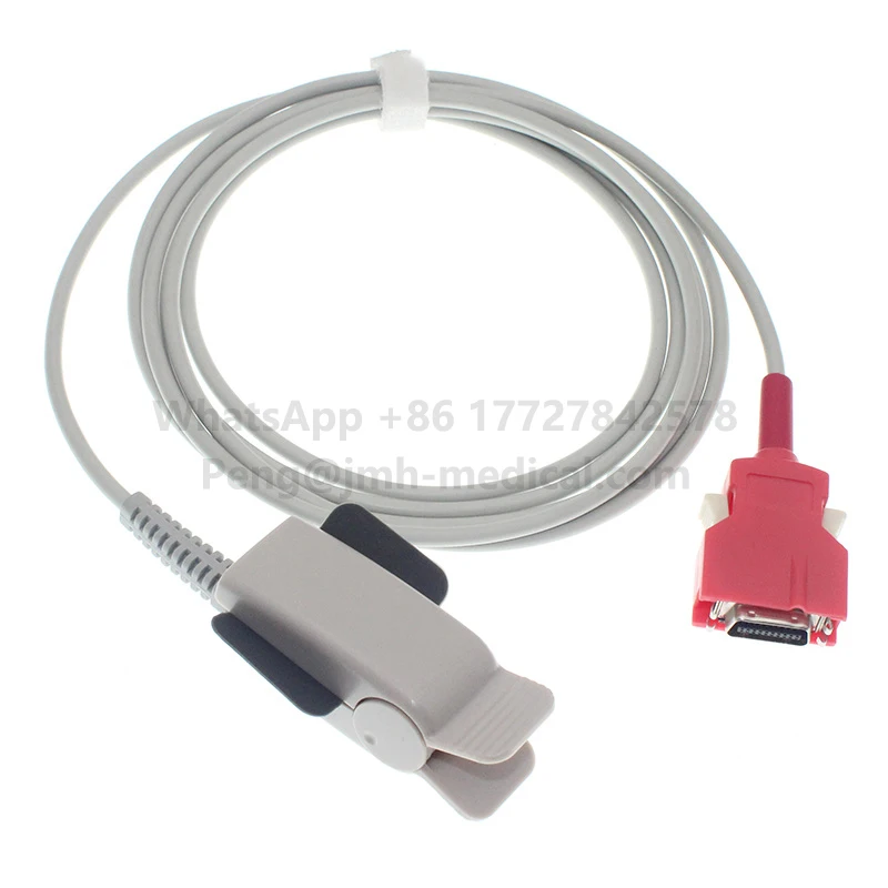 Compatible Spo2 Sensor 2053 2256 2643 of Radical-7 Rad-8/-5/-5V Rainbow Monitor,Adult/Child/Finger Oximetry Probe Cable.