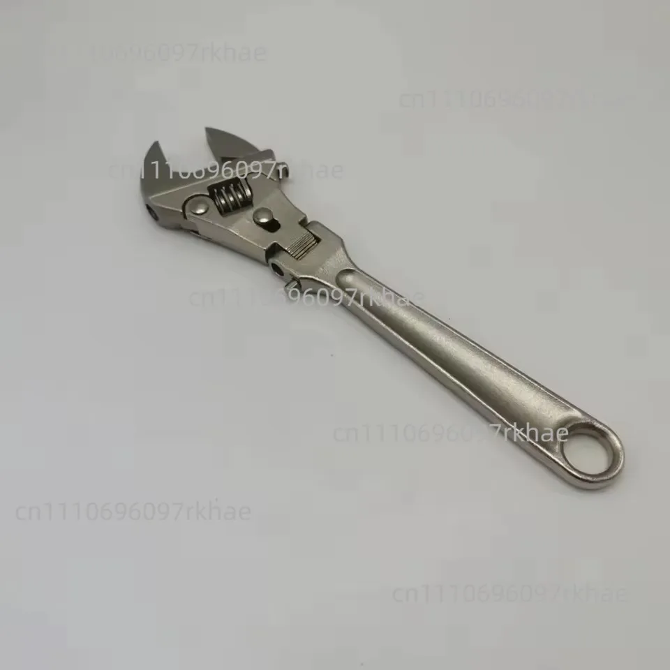 Multi Functional Adjustable Spanner Folding Shaking Head Ratchet Water  Electricity Bathroom Air Conditioner Installation Tool