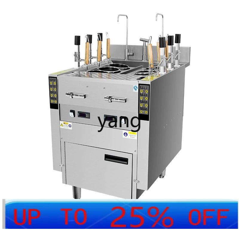 

LTT commercial intelligent lifting noodle cooking machine automatic dumpling rice noodle soup stove