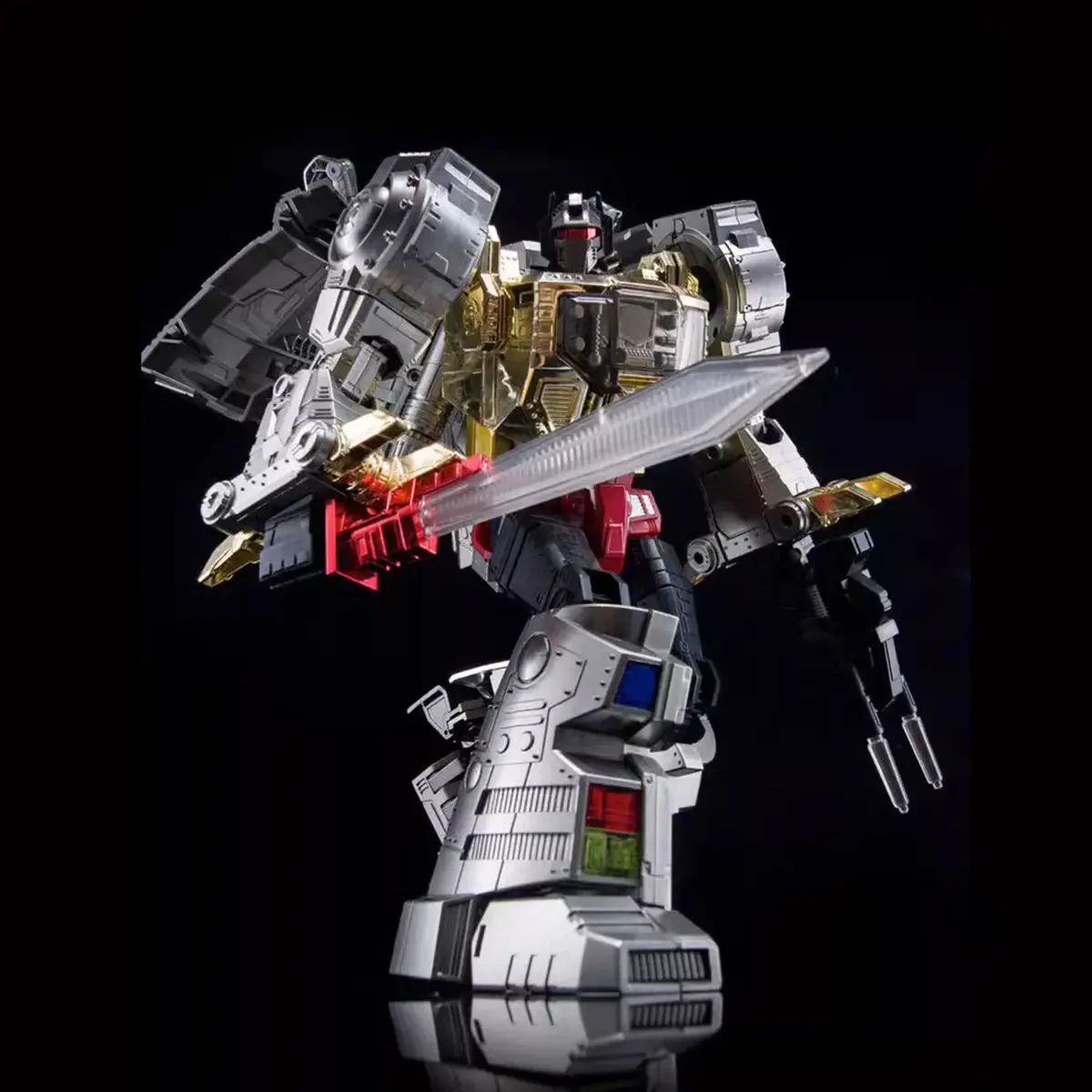 Transformation Spielzeug mp08 Grimlock Mp-08 Metall farbe vergrößert ko Version Action figur Spielzeug Sammlung Schreibtisch Dekoration Spielzeug Geschenk