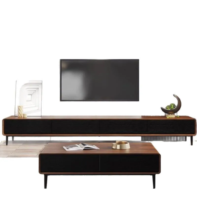 

Solid wood TV cabinet, new Chinese-style small apartment bedroom narrow ultra-thin home modern simple all-solid wood TV cabinet