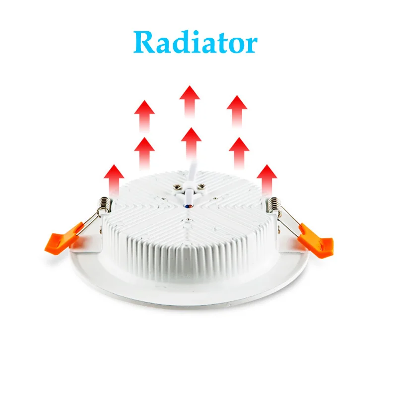 Recessed Spot Light Built-in Focos Indoor Home Lighting AC220V 110V 3W 5W 7W 9W 12W 15W 18W 24W 30W LED Ceiling Lamp Downlight